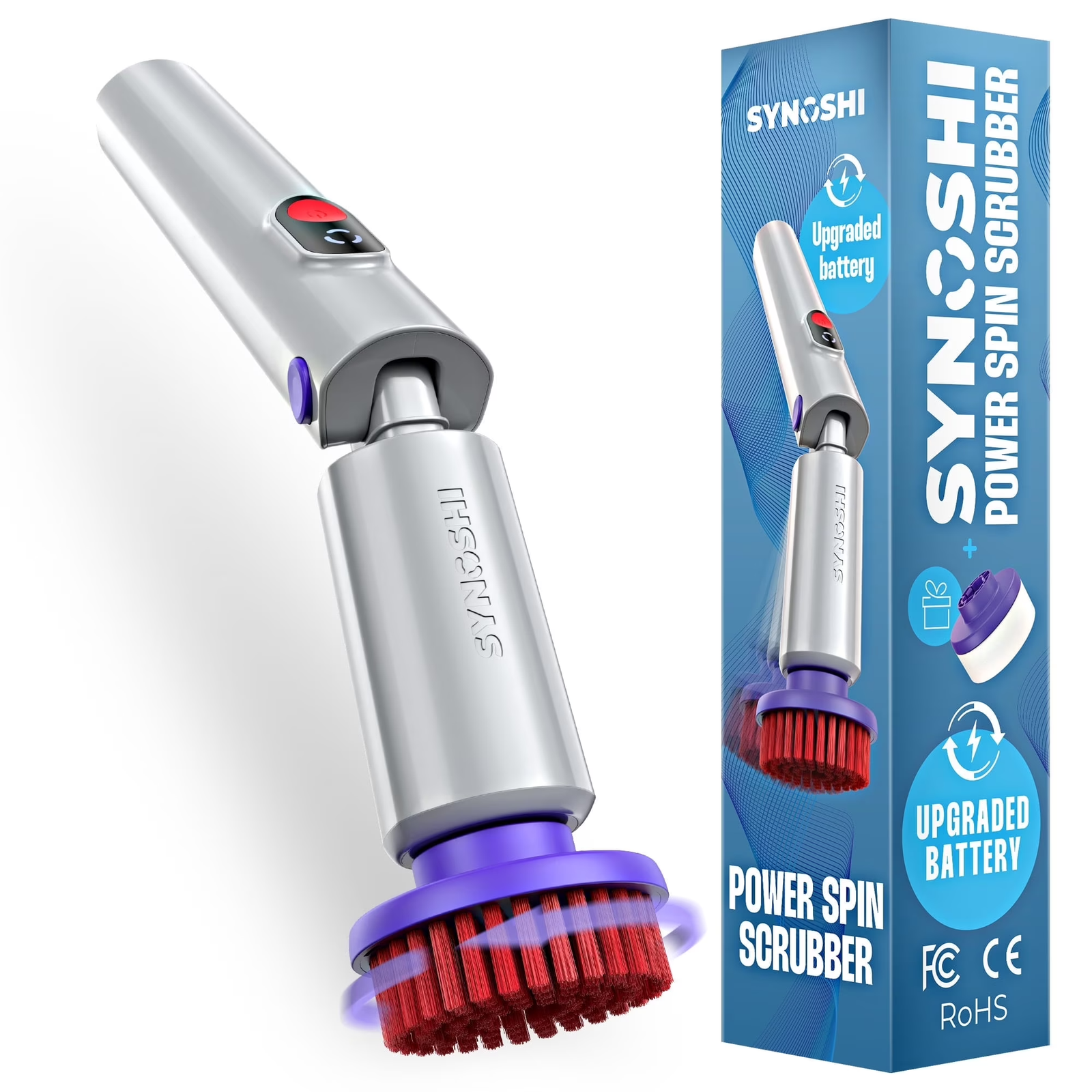 Synoshi PRO Power Spin Scrubber